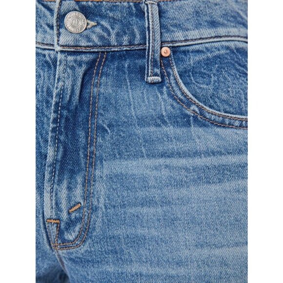 💕MOTHER SUPERIOR💕 Lil' Mid-Rise Tunnel Vision Sneak Jeans I'm A Winner 30 NWOT - Picture 6 of 16